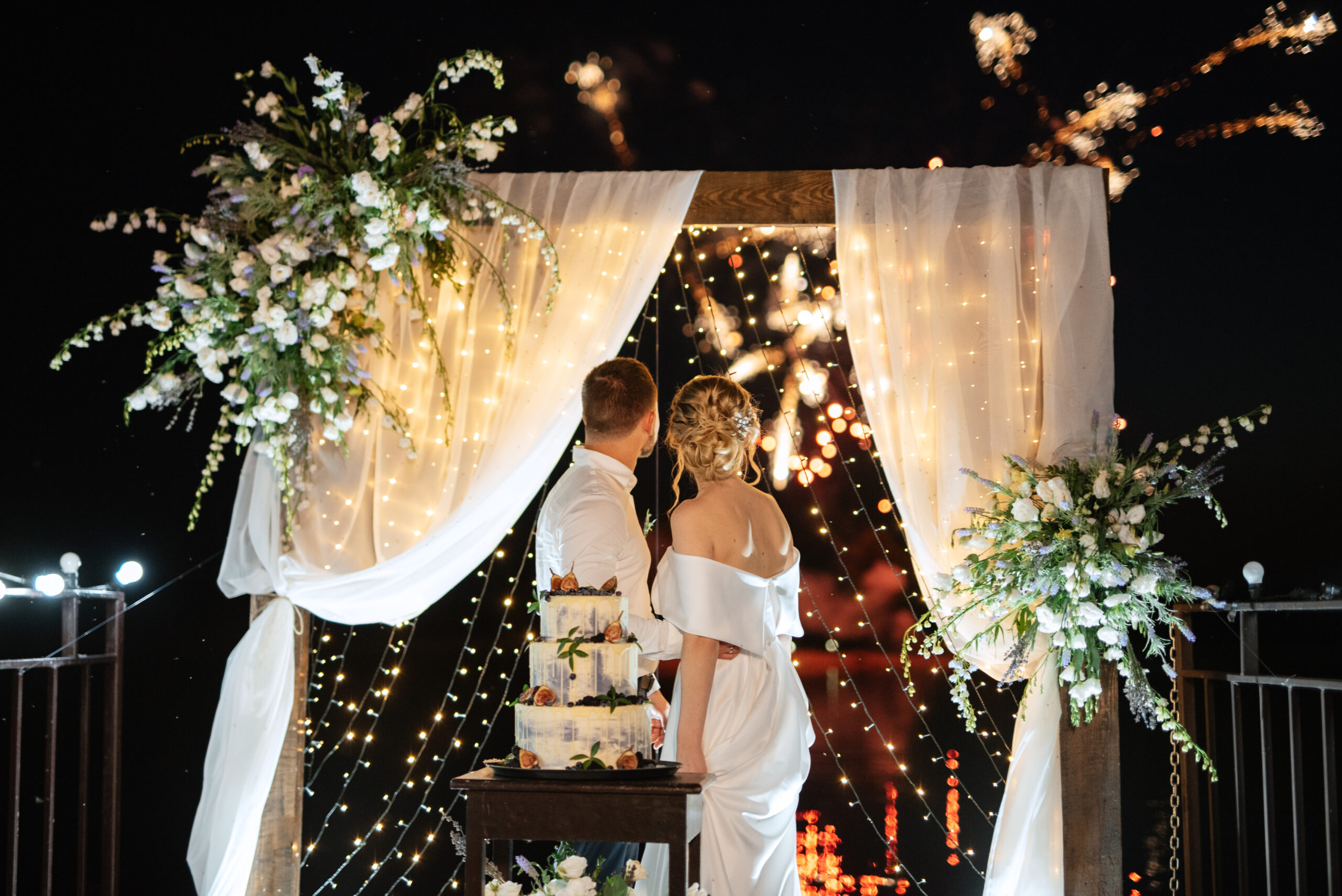 Traubogen, Feuerwerk, Hochzeitsplanerin aus Hannover